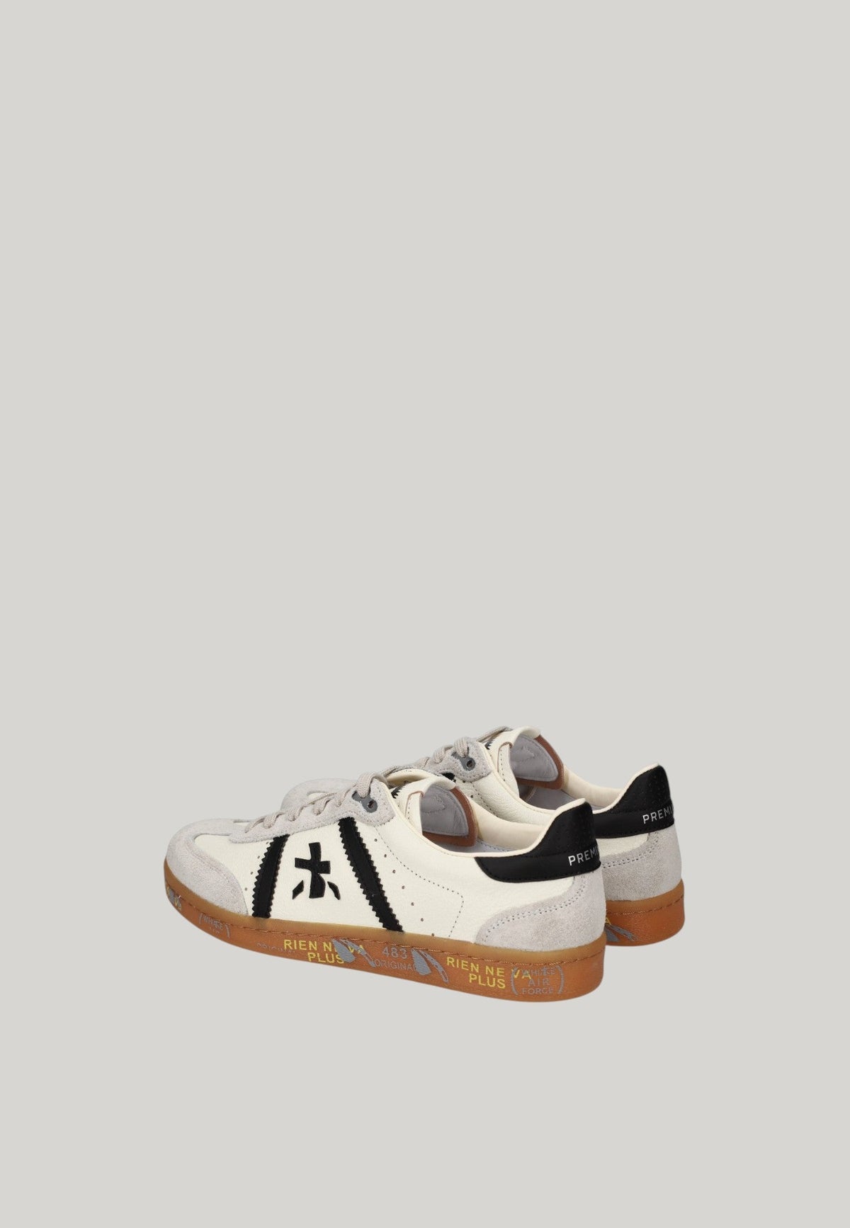 SNEAKERS BONNIED 8123 PANNA E NERE