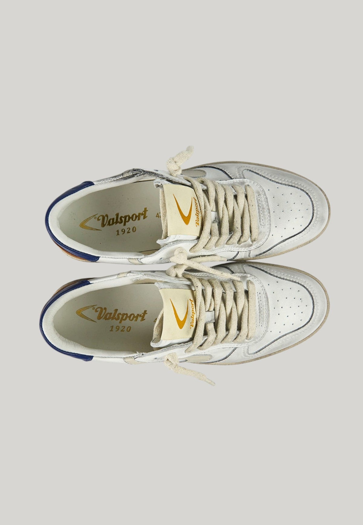 VALSPORT DAVIS HERITAGE DUST SNEAKERS UOMO IN PELL