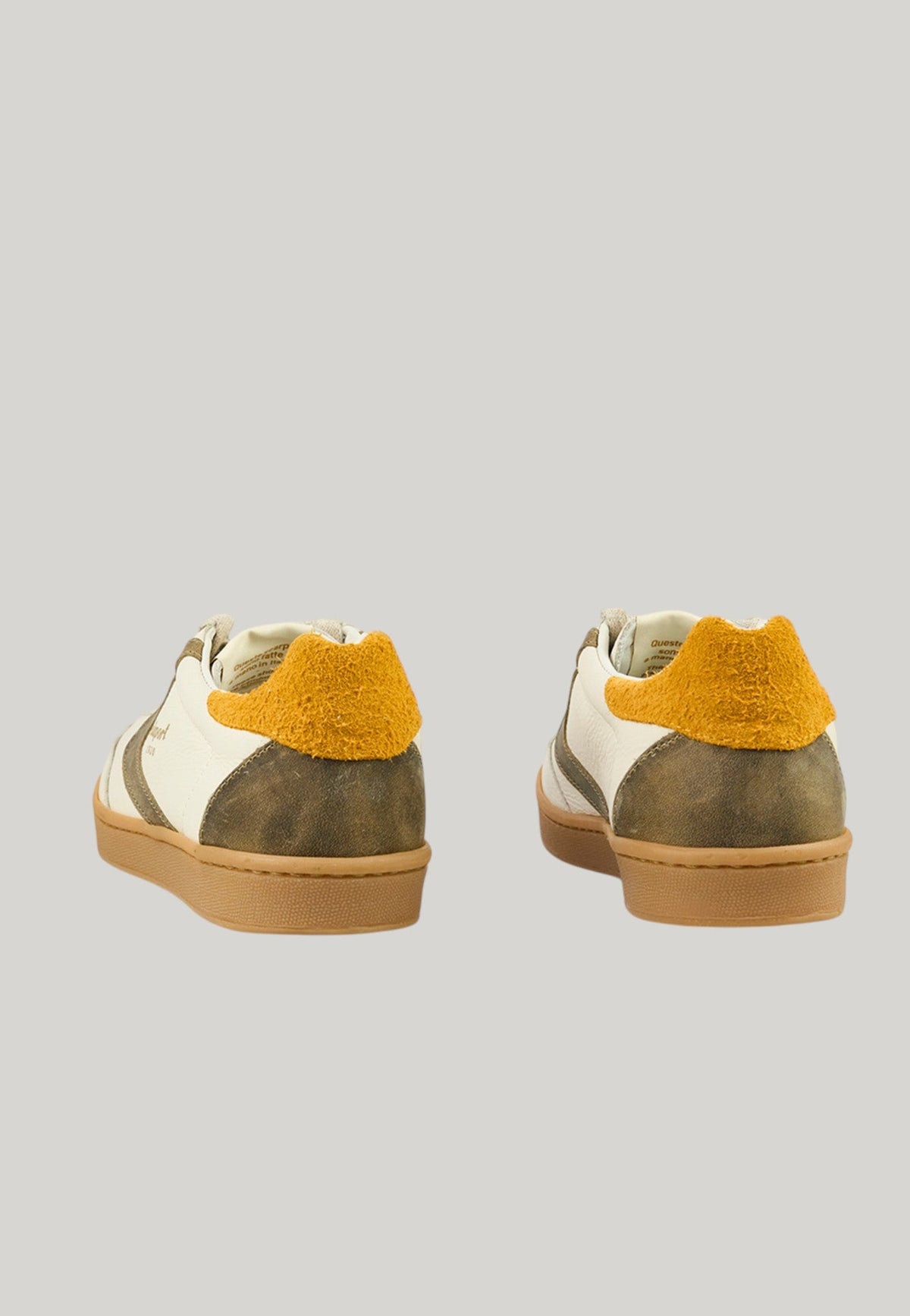 VALSPORT OLIMPIA LEATHER SUEDE TAUPE SNEAKERS UOMO