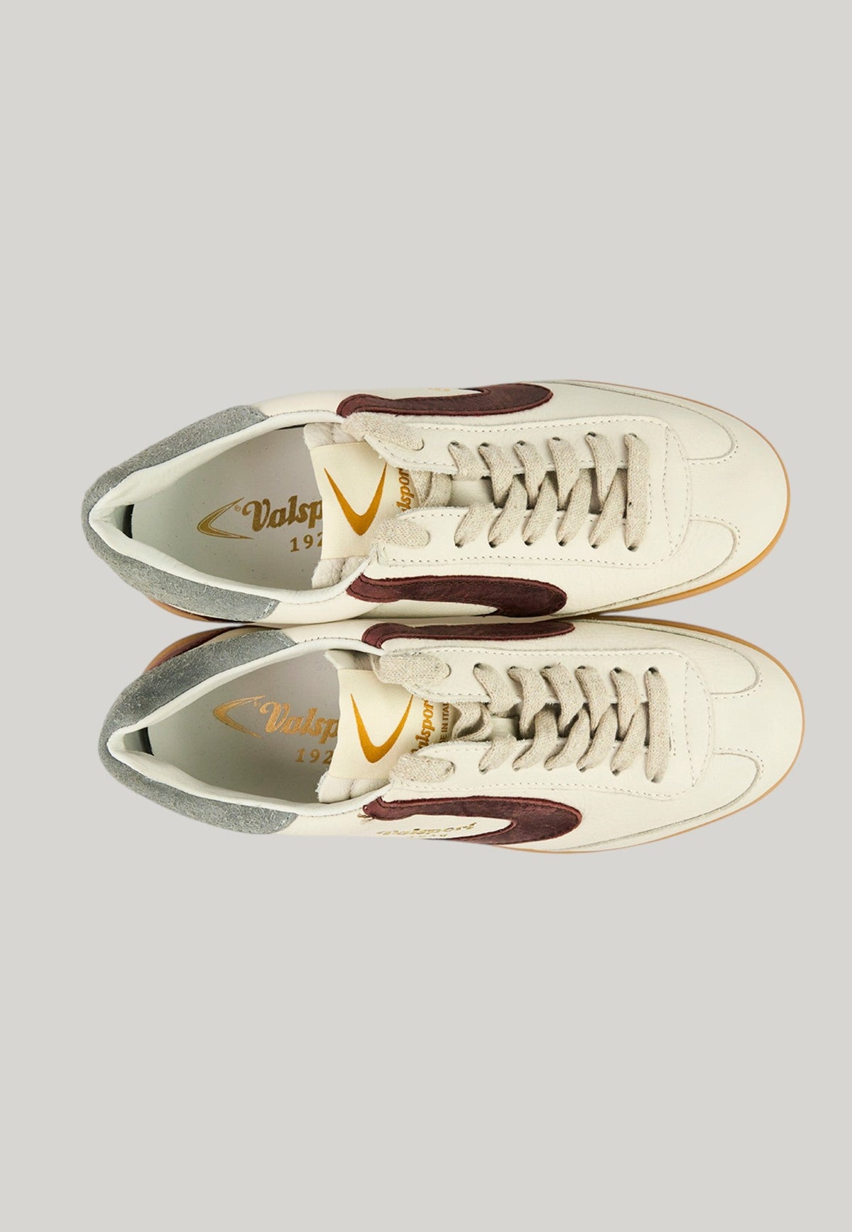 VALSPORT OLIMPIA LEATHER SUEDE BORDEAUX SNEAKERS U