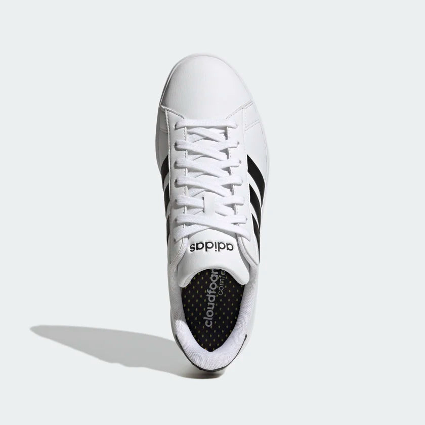 Adidas men's sneakers Grand Court 2.0 GW9195 white-black