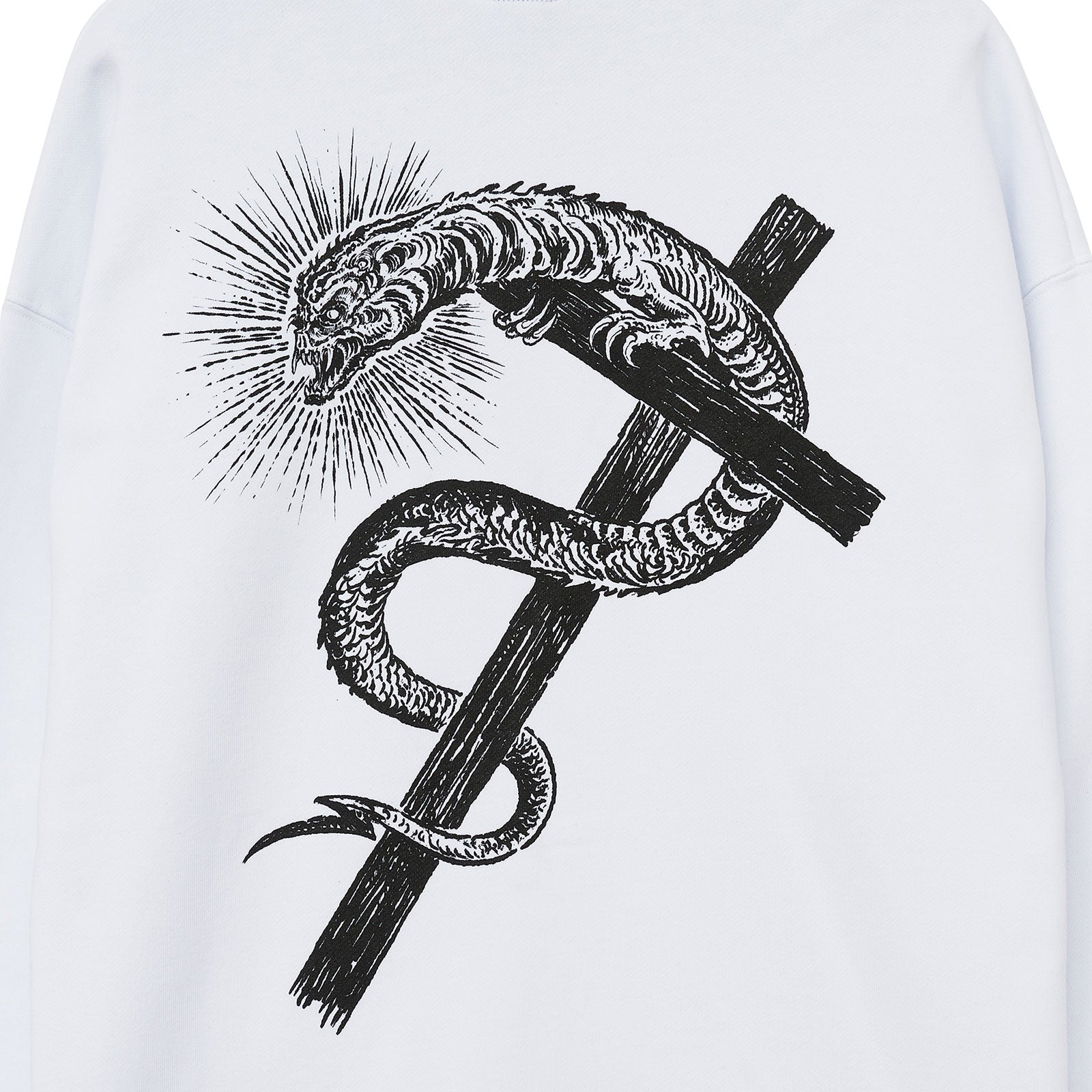 Propaganda Felpa con Cappuccio XV Monster 21FWPRFE572-02 white