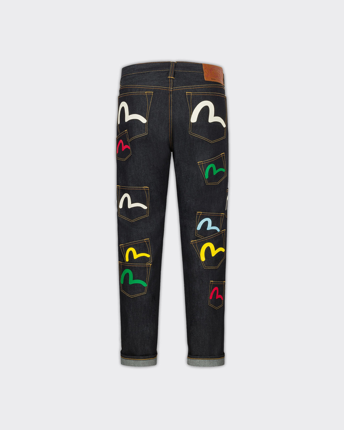 Jeans Multi Pocket Denim Raw Indigo