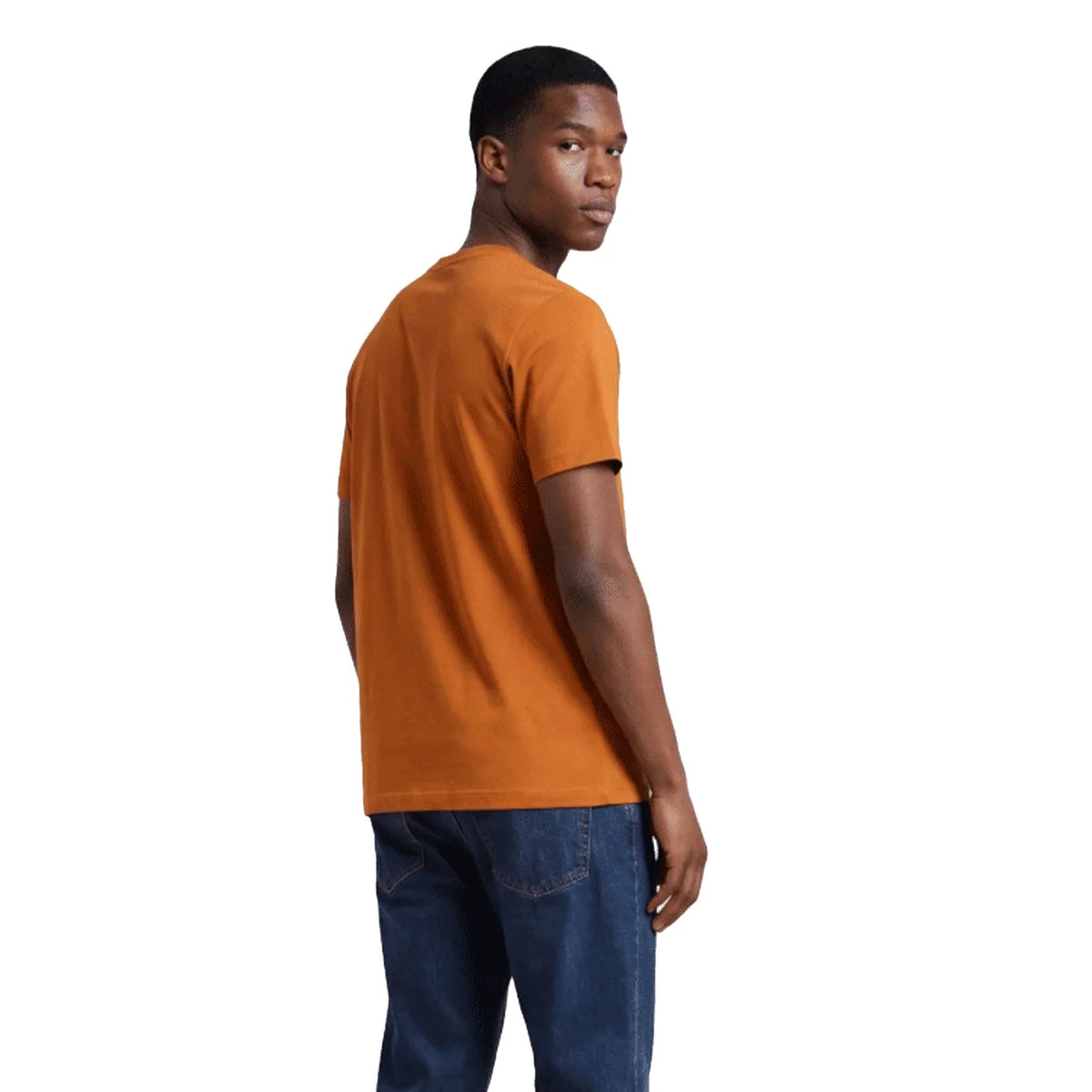 The North Face T-shirt arancio Evolution Simple Dome Regular da uomo NF0A8CZ2G5I