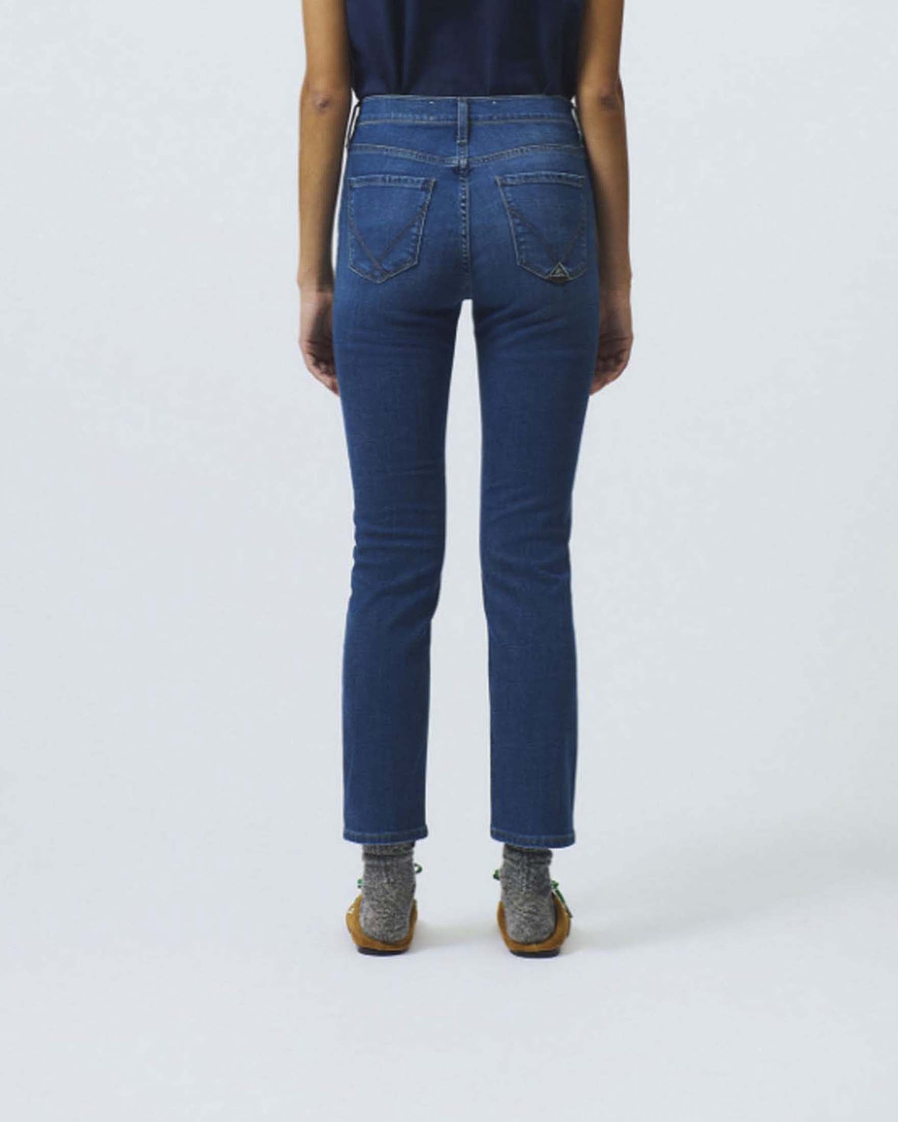 Pantaloni Flo High Donna Fast Way Denim