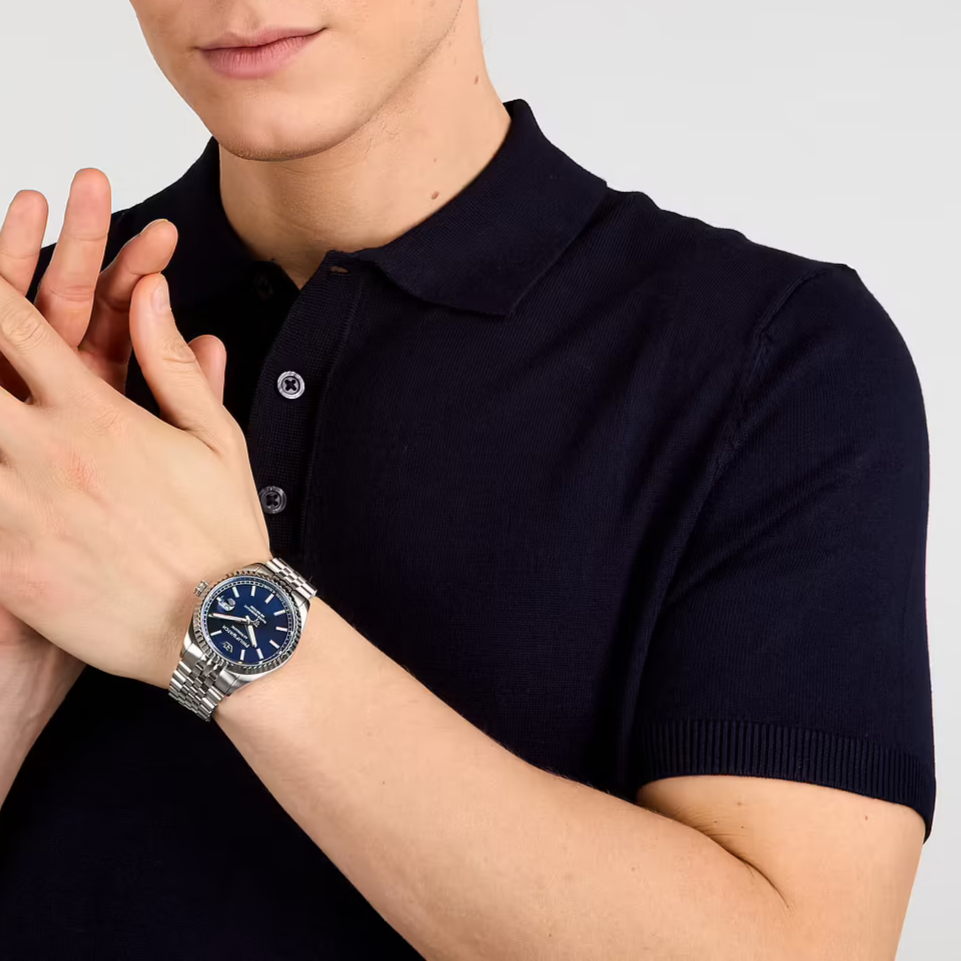 Philip Watch Caribe Automatico Blu R822 data jubilee