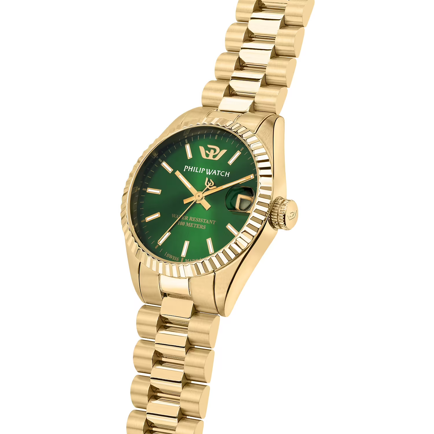 Philip Watch Caribe Gold Donna – Eleganza colore verde R8253597591