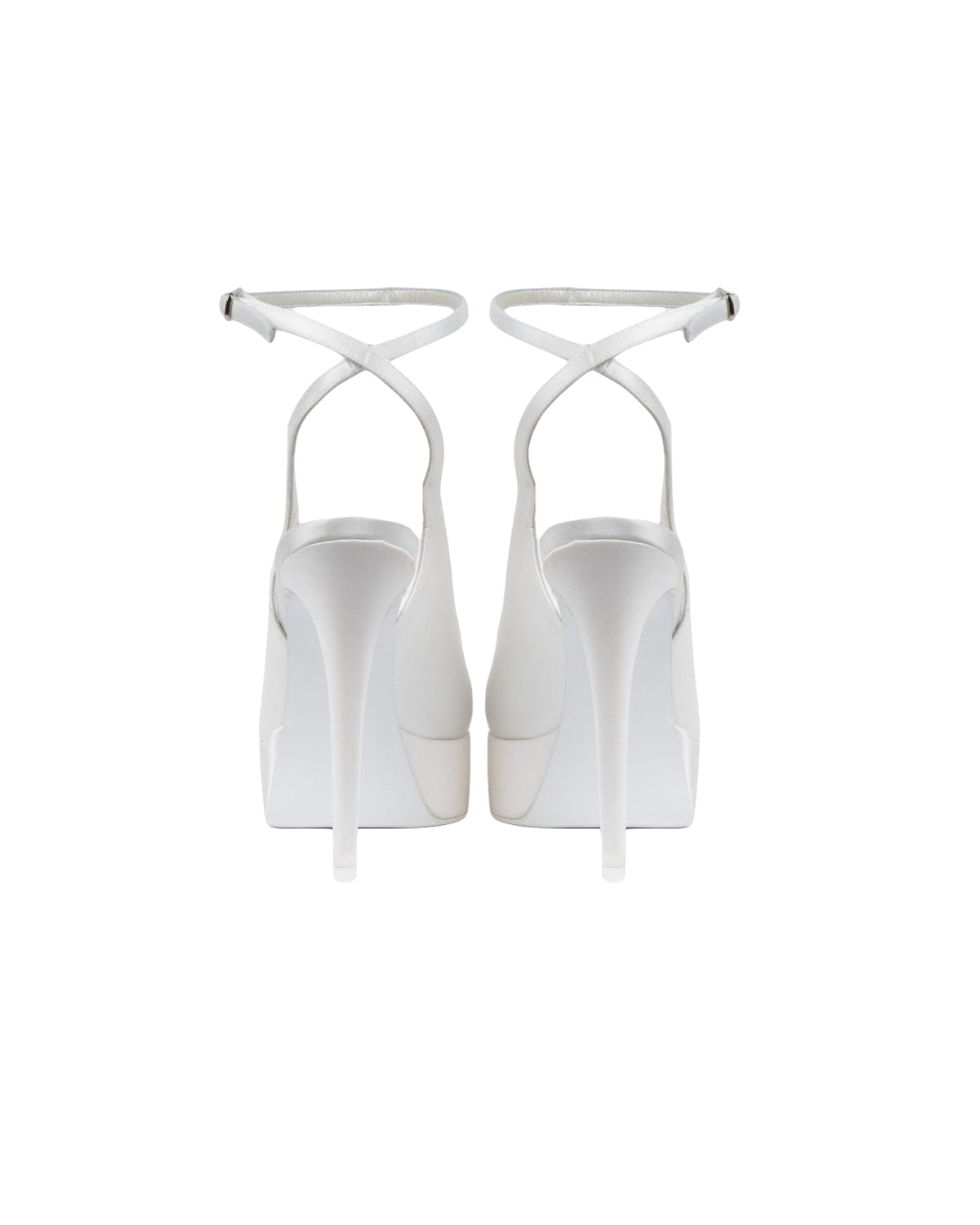 DECOLLETE SLINGBACK AVORIO CON CINTURINO