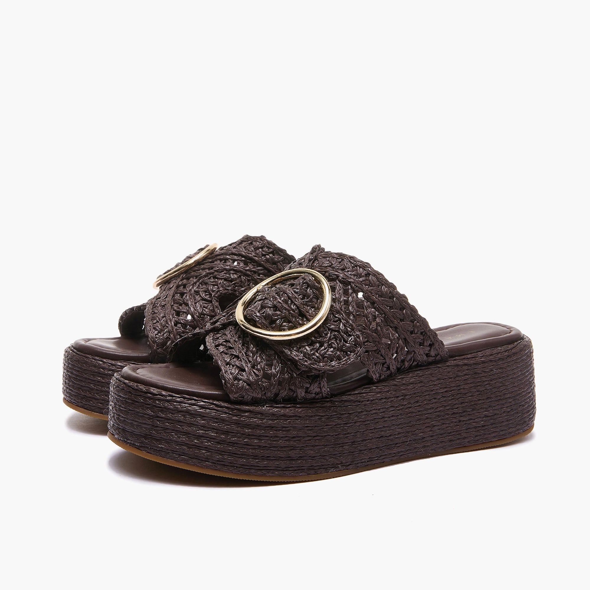 Emanuélle Vee Sandalo  AKIRA 202-10 Brown