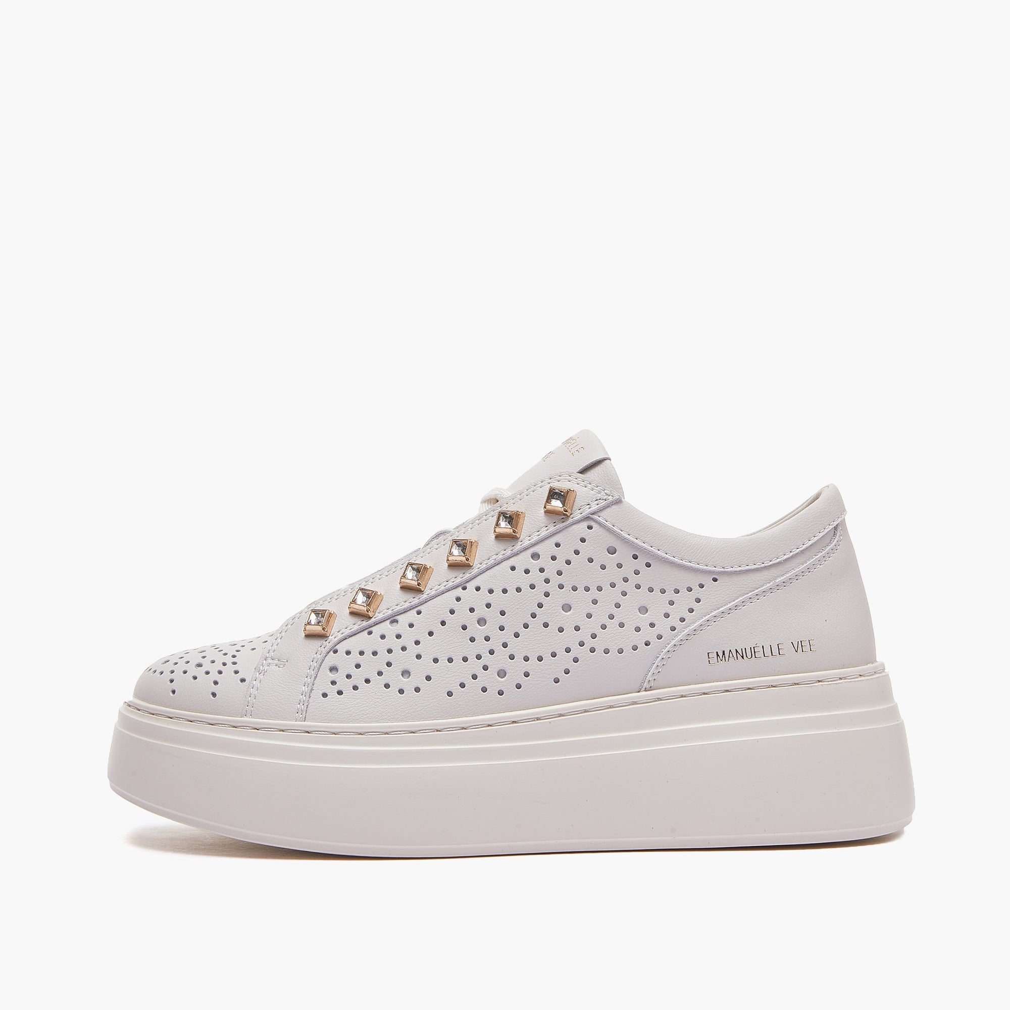 Emanuélle Vee sneakers BICE 901-18 avorio bianco