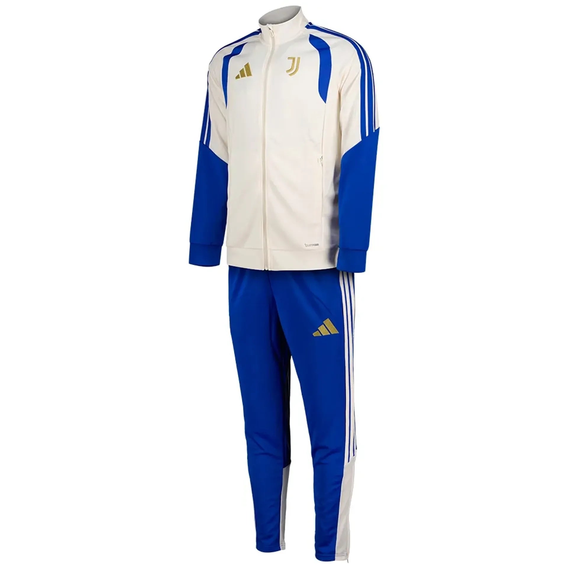 Adidas tuta Juventus TIRO26 COMPETITION TRACK SUITS 26-27 KH1296 bianco gesso-azzurro