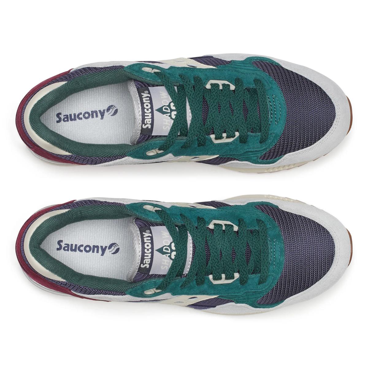 Saucony scarpa sneakers da uomo Shadow 5000 S101517-1062 blu-verde