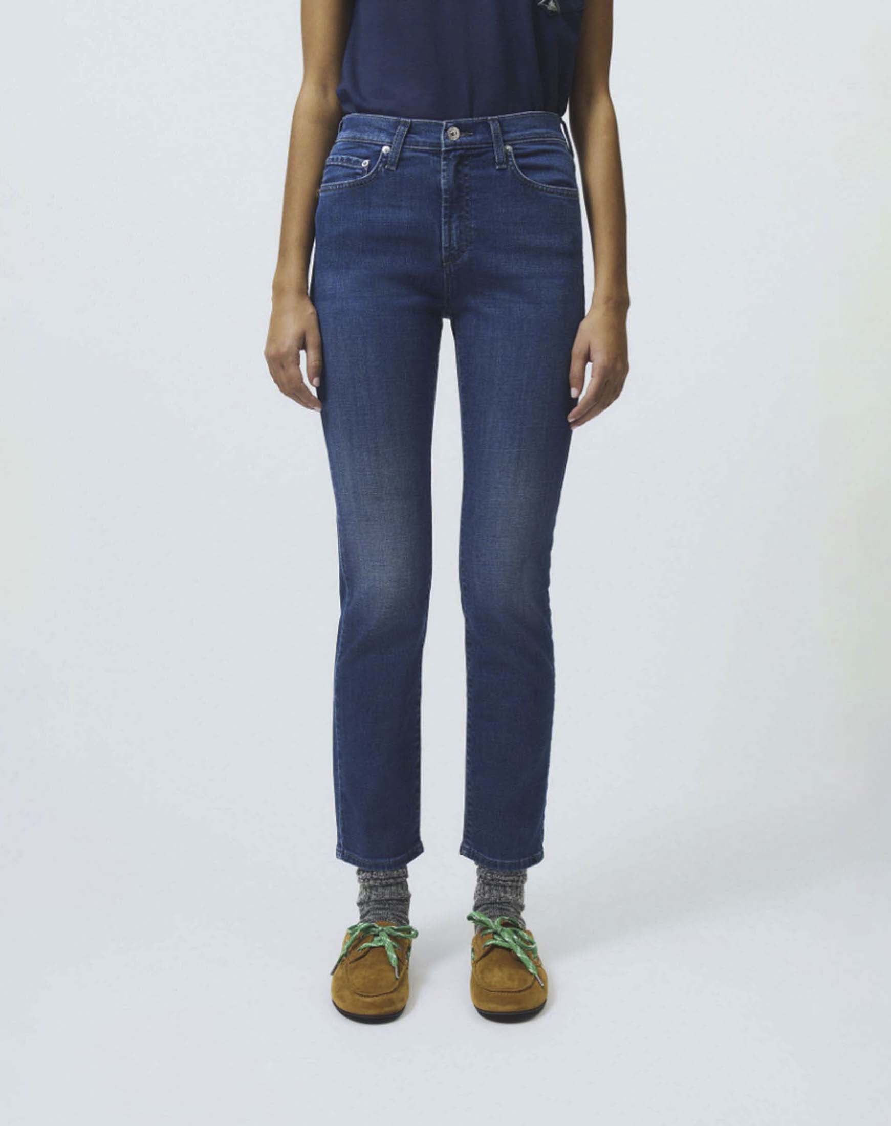 Pantaloni Flo High Donna Fast Way Denim
