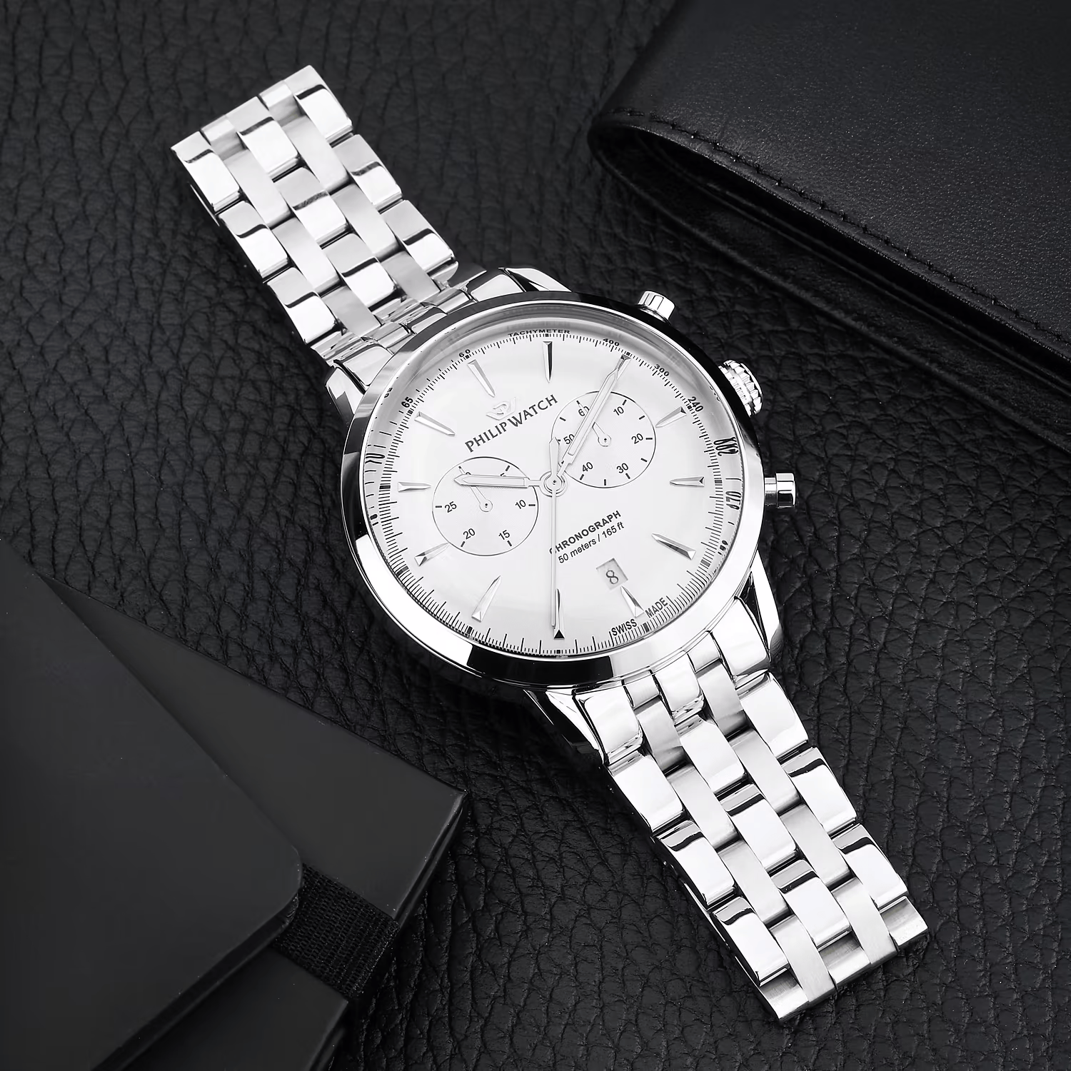 Philip Watch Sunray Cronografo – bianco swiss made  R8273680002