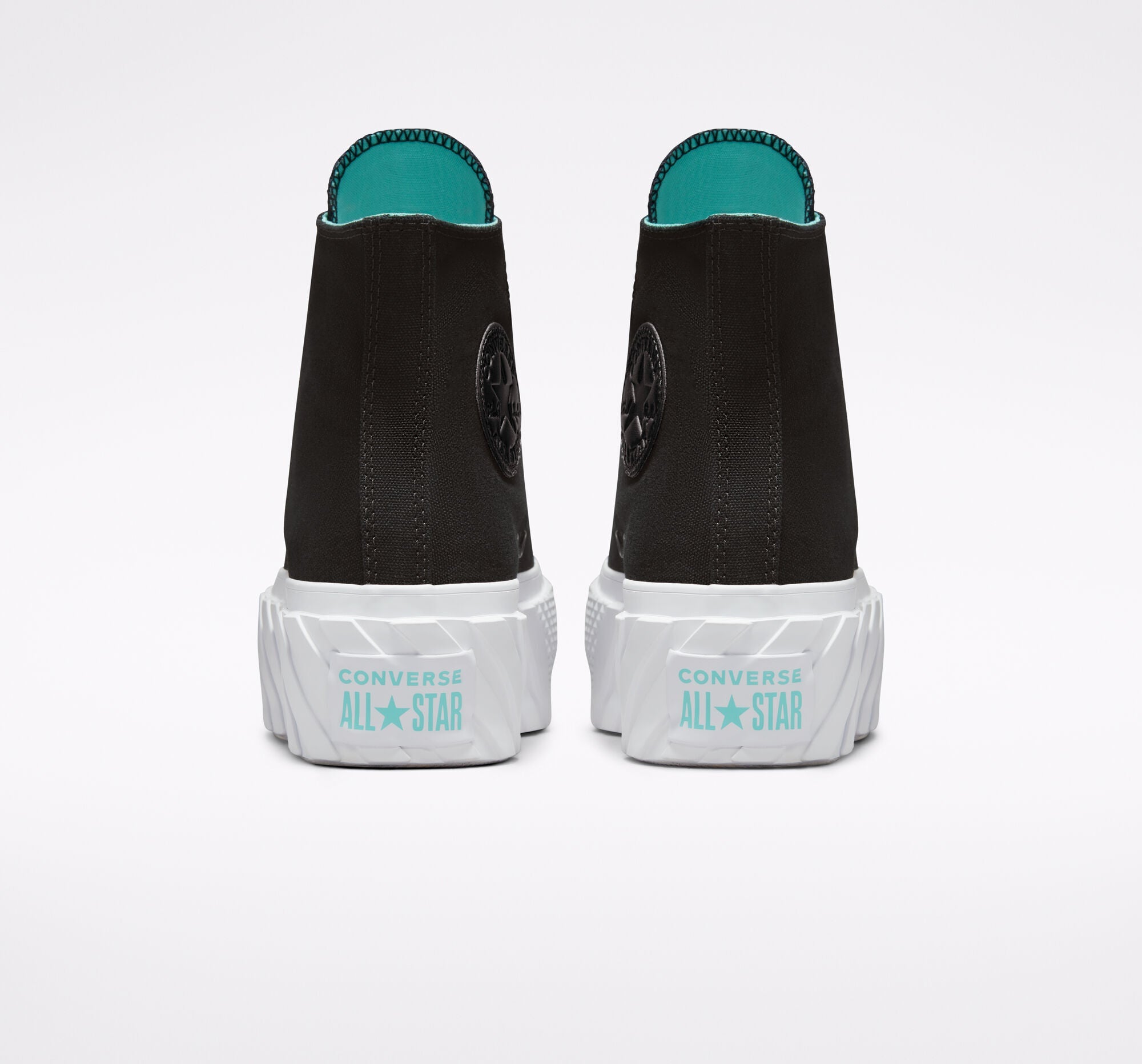 Converse Chuck Taylor All Star 2X Platform 571675C nero-acqua elettrico-bianco Donna