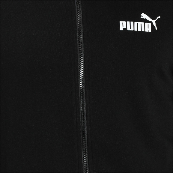 Puma Men's Essentials Full-Zip Hoodie 586696-01 Black