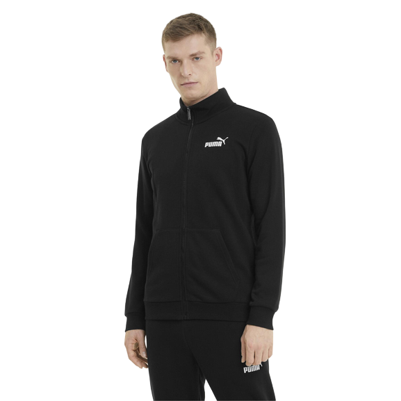 Puma Men's Essentials Full-Zip Hoodie 586696-01 Black