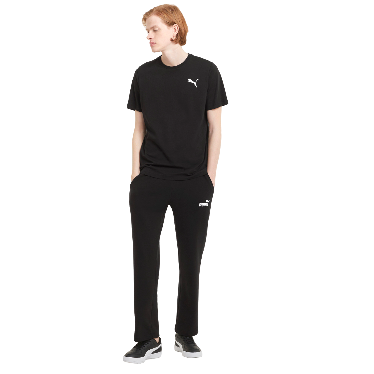 Puma Men's Essentials Sport Trousers 586720-01 Black