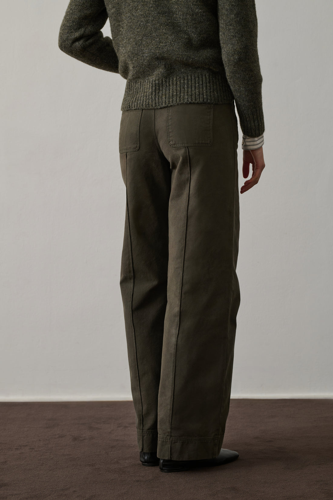 Pantaloni Harold Donna Kaki