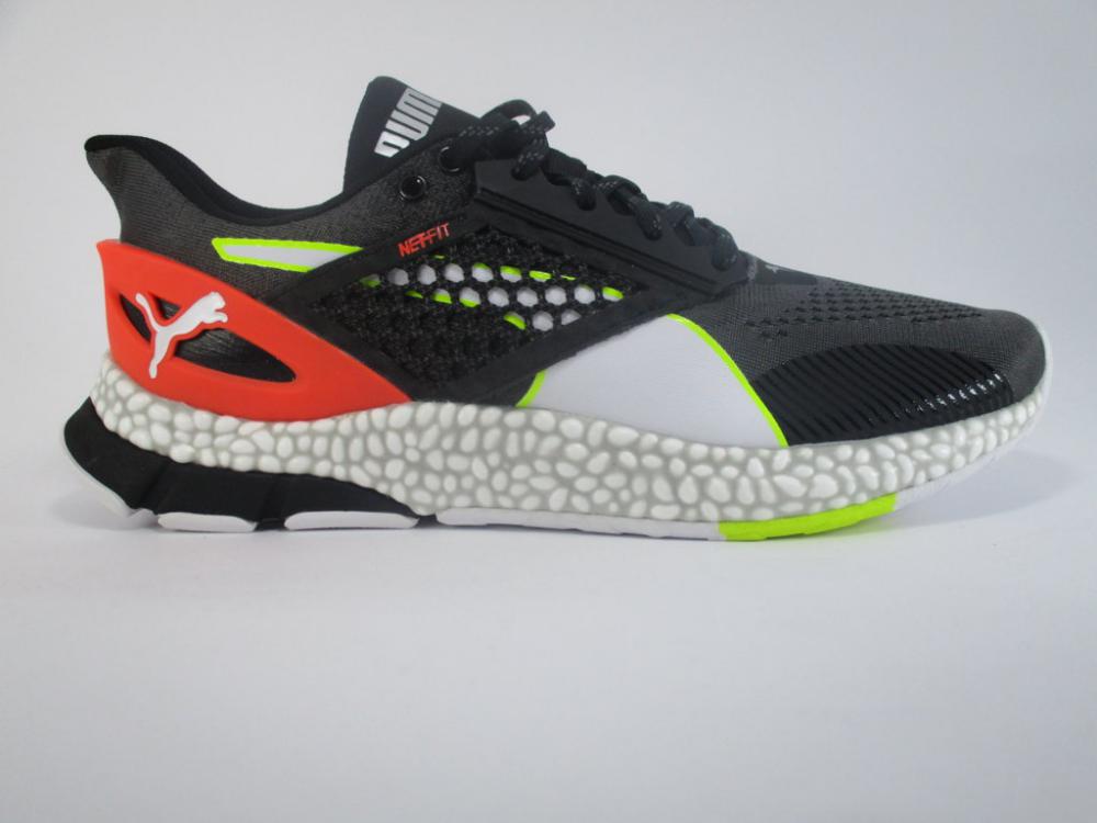 Puma Men's Hybrid Astro 192799 01 Black Red Sneakers