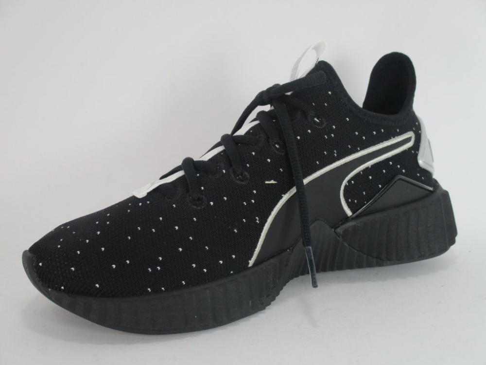 Puma Women's Defy Speckle Trainers 192450 02 Black