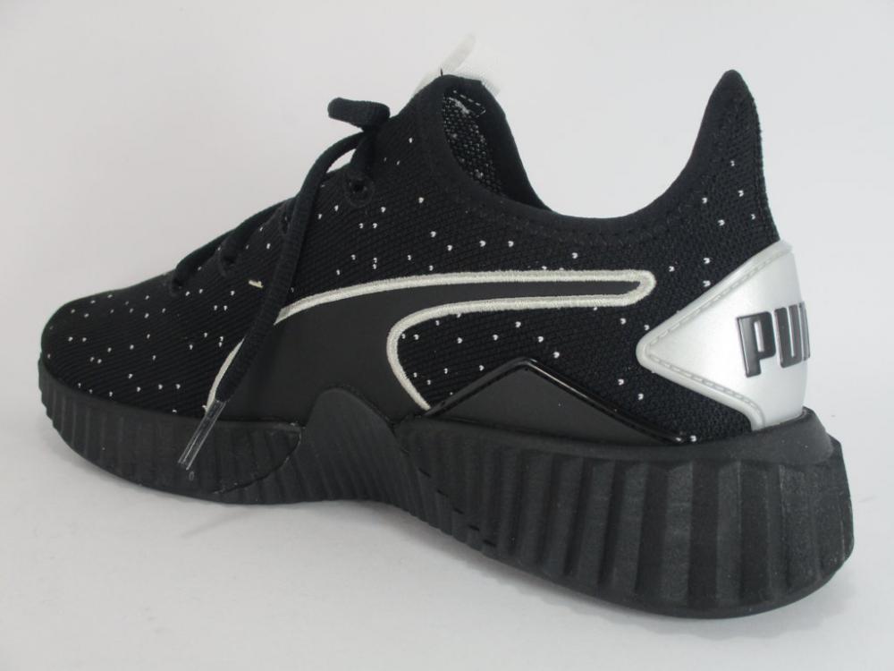Puma Women's Defy Speckle Trainers 192450 02 Black