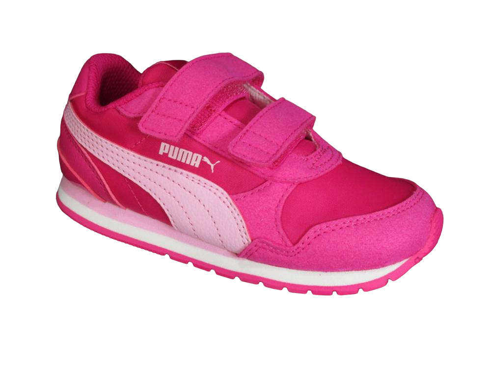 Puma Girls' Runner v2 Velcro Shoe 365295 12
