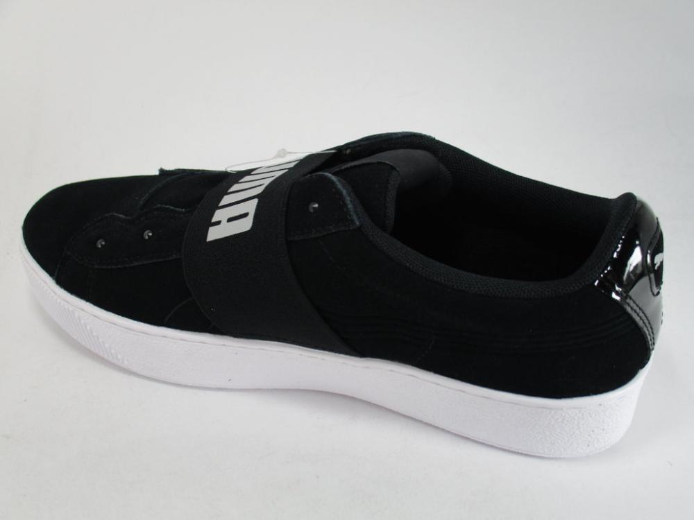 Puma Women's Vikky Platform Elsa 367656 01 Black Elastic Sneakers