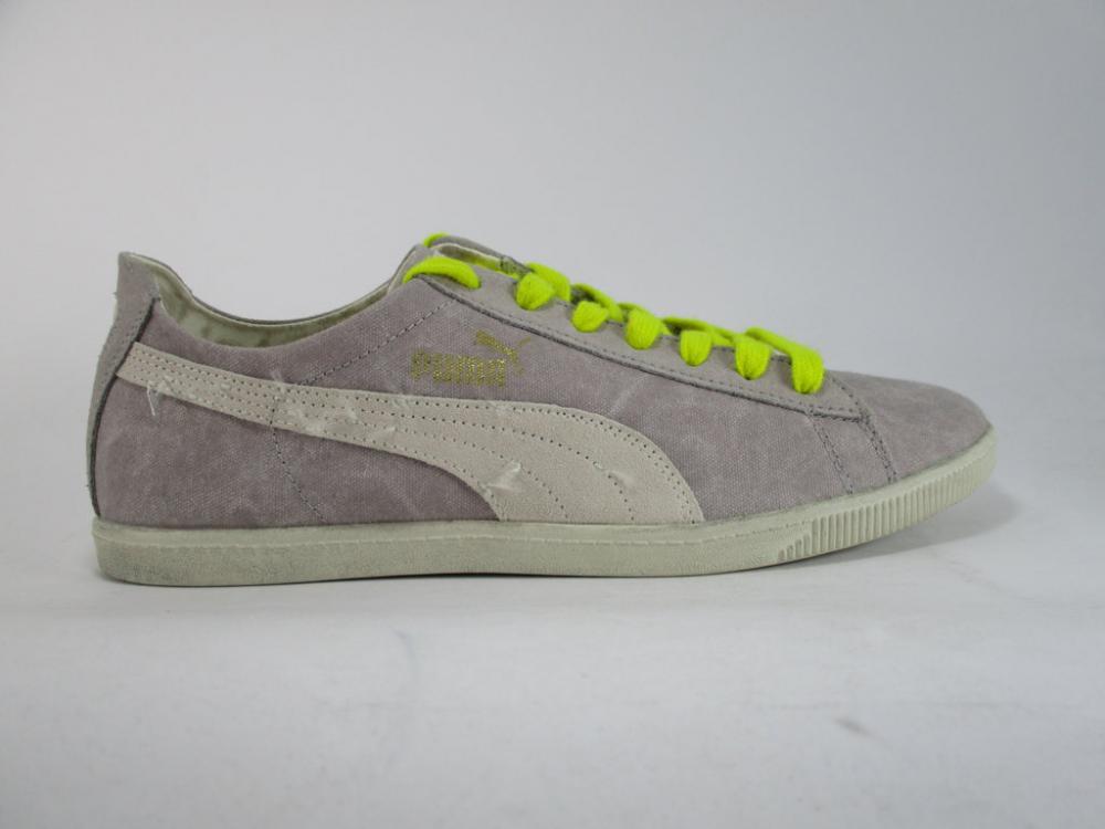 Puma men's canvas sneakers Glyde Canvas Washed Low 355505 02 natural white beige