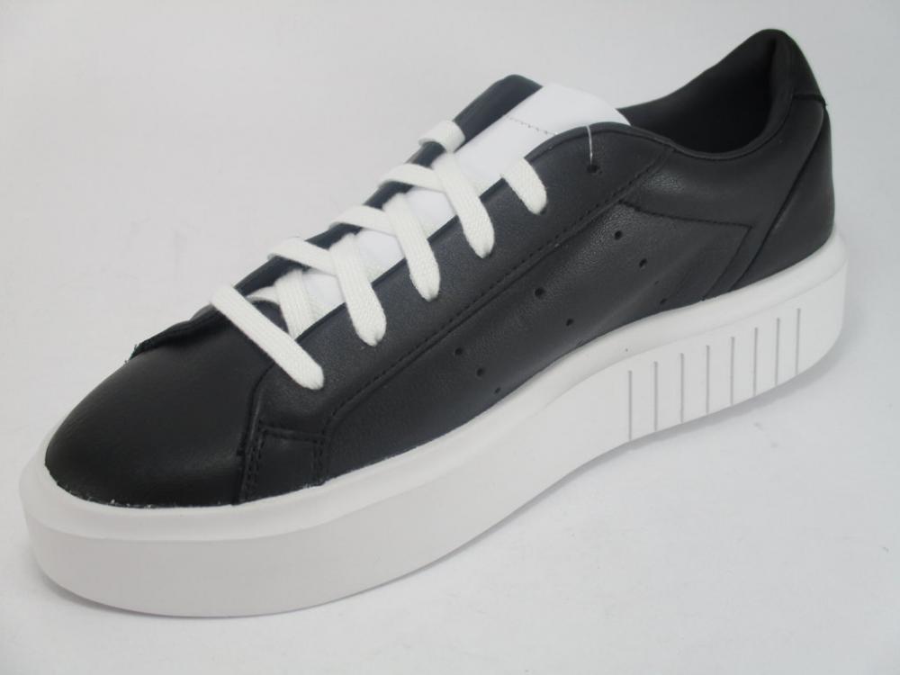 Adidas Originals women's Sleek Super W EE4519 black wedge sneakers