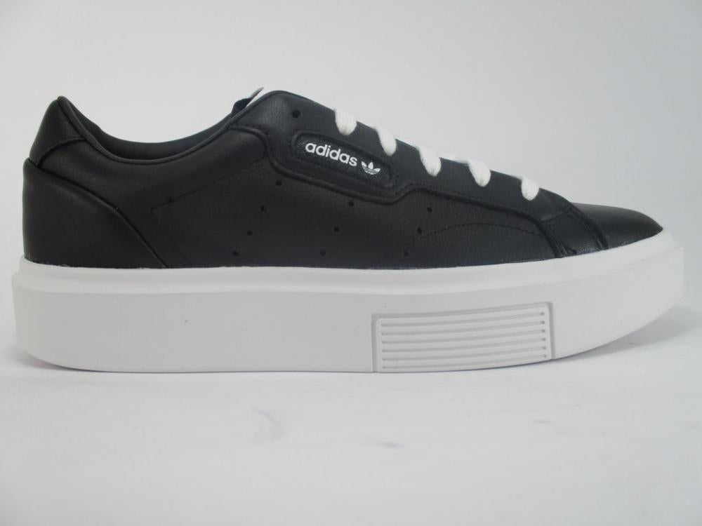 Adidas Originals women's Sleek Super W EE4519 black wedge sneakers