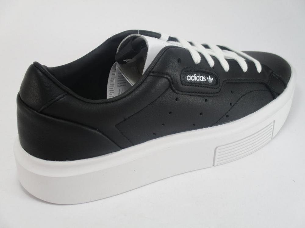 Adidas Originals women's Sleek Super W EE4519 black wedge sneakers