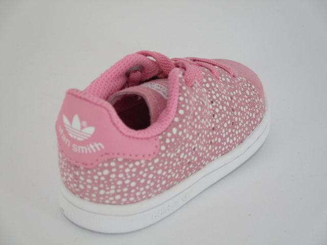 Adidas Originals infant Stan Smith EL I F34170 pink sneakers