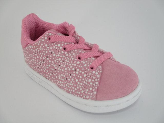 Adidas Originals infant Stan Smith EL I F34170 pink sneakers