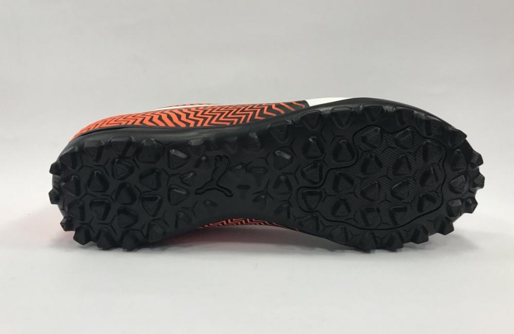 Puma Rapido II TT Jr 106065 03 orange-black-white kids' indoor football boots
