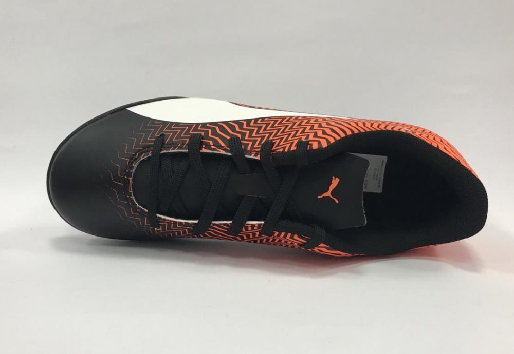Puma Rapido II TT Jr 106065 03 orange-black-white kids' indoor football boots