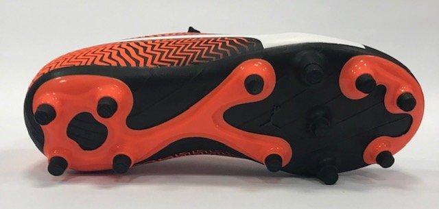 Puma Rapido II FG Jr Boys' Football Boots 106063 03 Orange-Black-White
