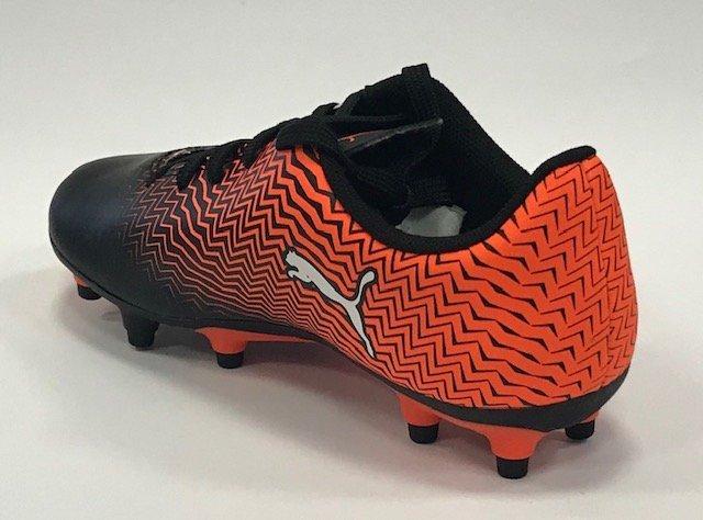 Puma Rapido II FG Jr Boys' Football Boots 106063 03 Orange-Black-White