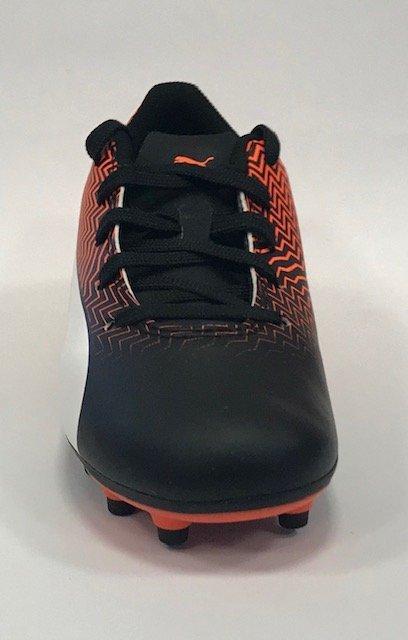 Puma Rapido II FG Jr Boys' Football Boots 106063 03 Orange-Black-White