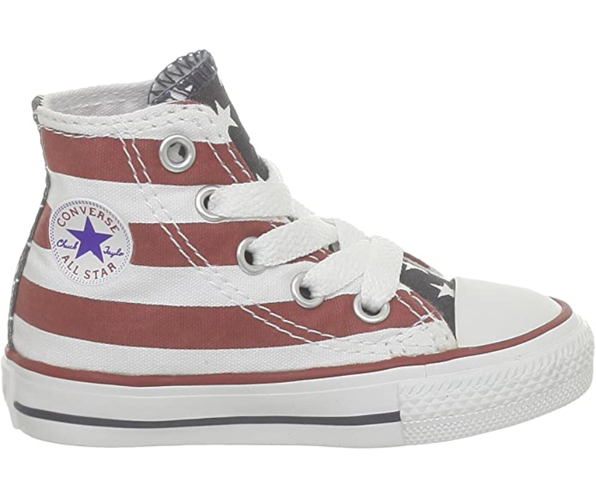 Converse Infant All Star HI 7J254 stars &amp; bars
