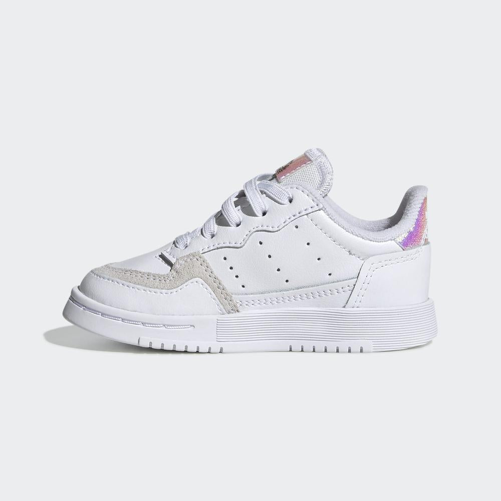 Adidas Originals Supercourt CF I EG9083 white toddler sneakers