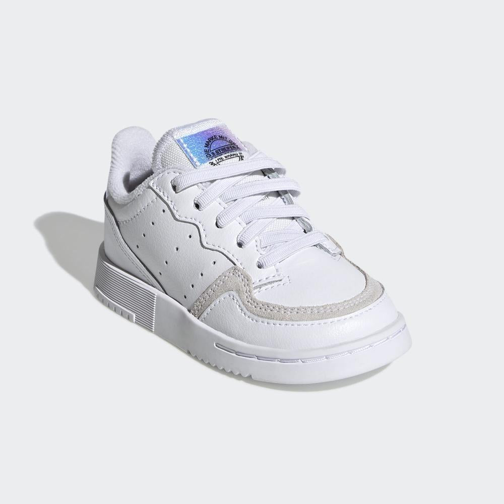 Adidas Originals Supercourt CF I EG9083 white toddler sneakers
