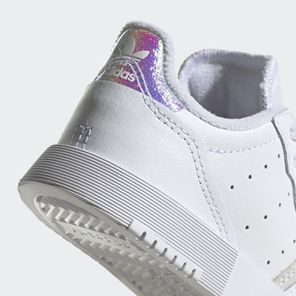 Adidas Originals Supercourt CF I EG9083 white toddler sneakers