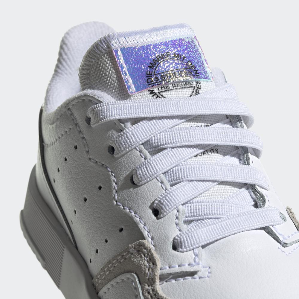 Adidas Originals Supercourt CF I EG9083 white toddler sneakers