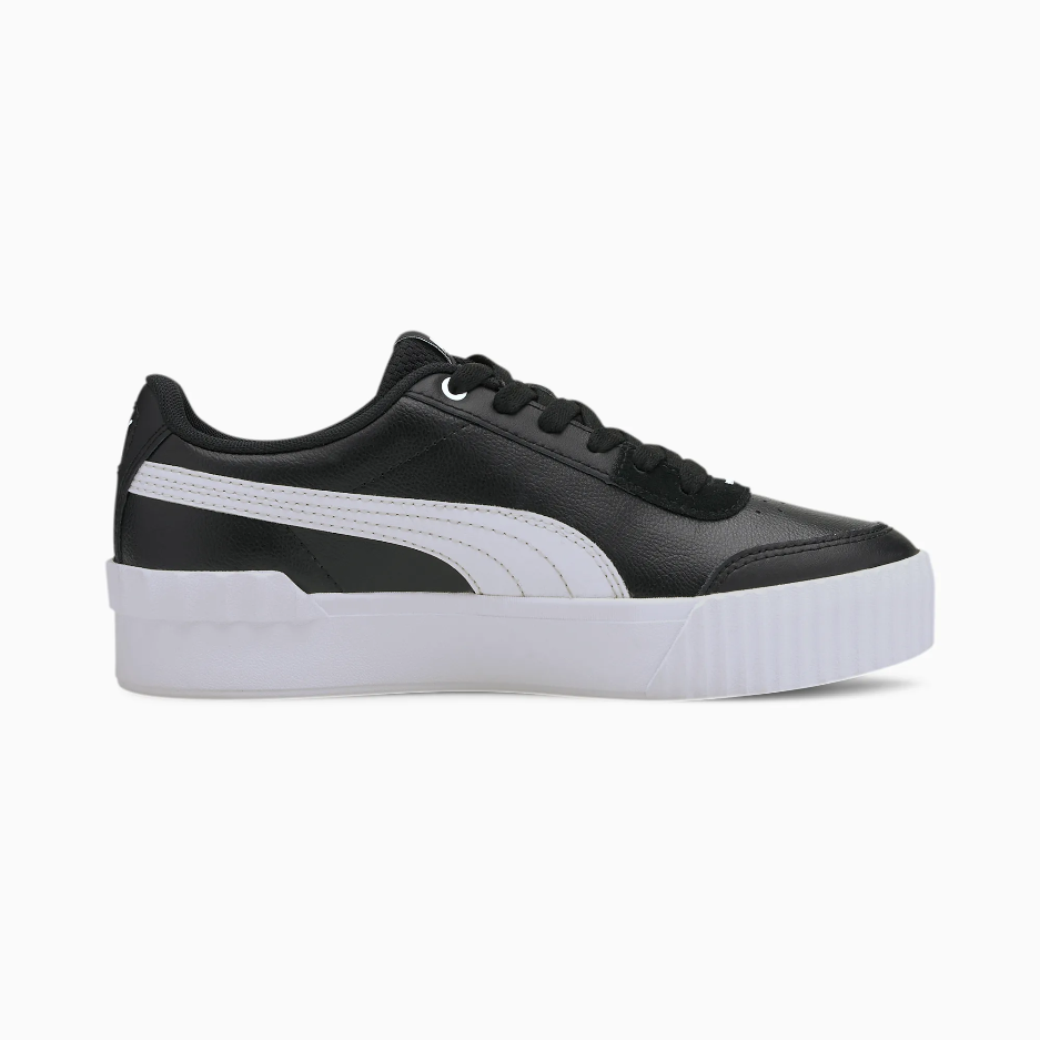 Puma Women's Carina Lift Sneakers 373031 06 Black White