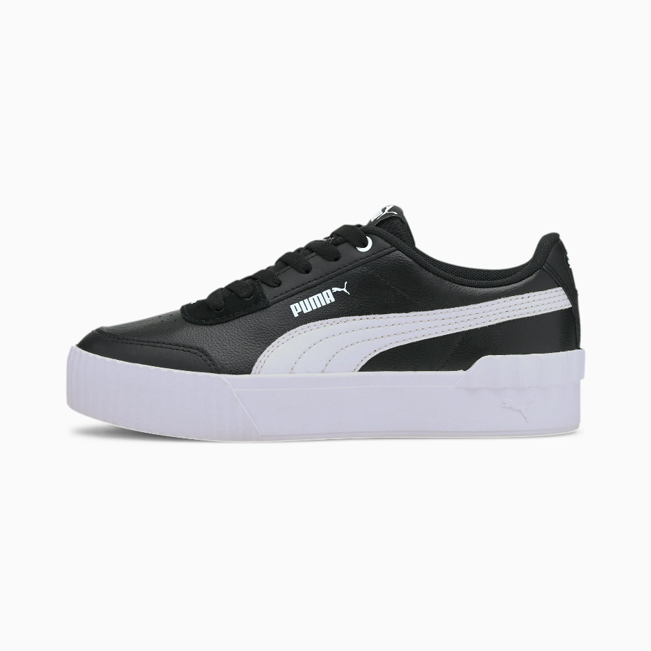 Puma Women's Carina Lift Sneakers 373031 06 Black White