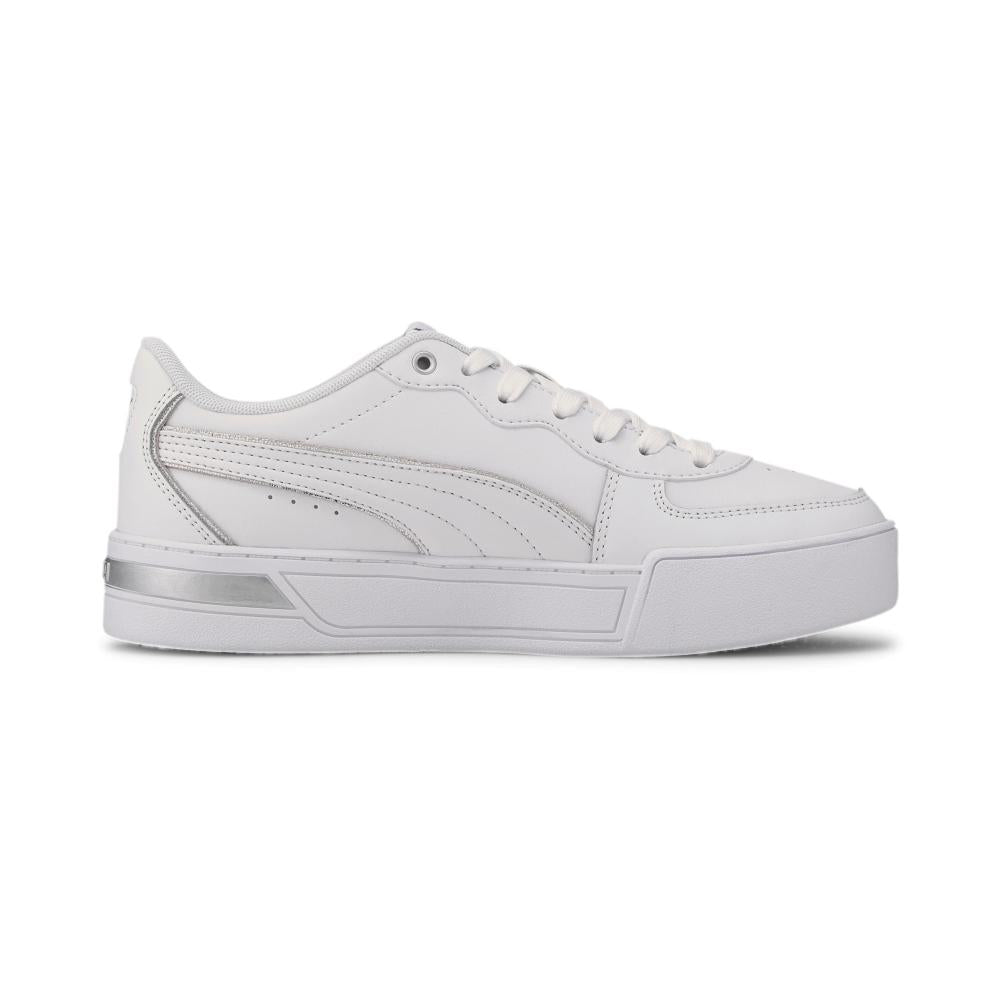 Puma women's sneakers Skye Metallic 374797 01 white silver