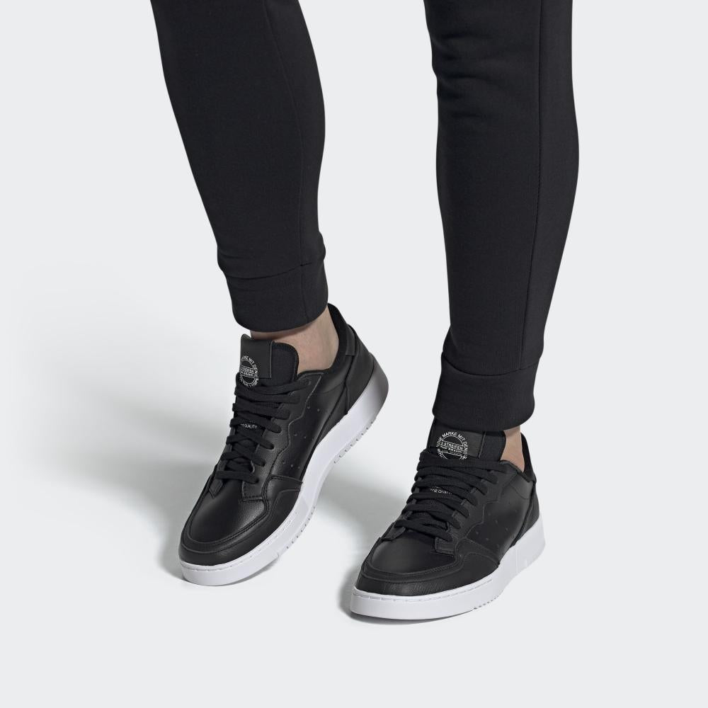 Adidas Originals men's Supercourt EE6038 black sneakers