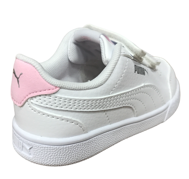 Puma Girls' Velcro Sneakers Shuffle V Inf 375690 04 White