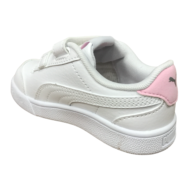 Puma Girls' Velcro Sneakers Shuffle V Inf 375690 04 White